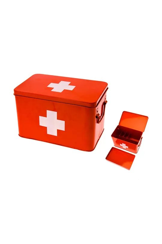 czerwony Present Time pudełko do przechowywania Unisex
