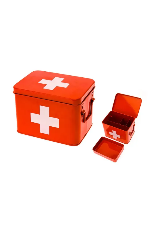 czerwony Present Time pudełko do przechowywania Unisex