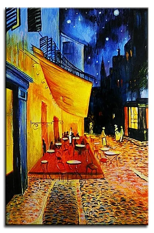πολύχρωμο Ελαιογραφία Vincent Van Gogh The Night Café Unisex