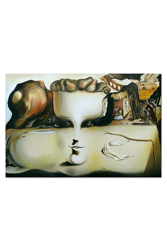 többszínű olajfestmény (Salvador Dali: Still Life With Fruits) Uniszex