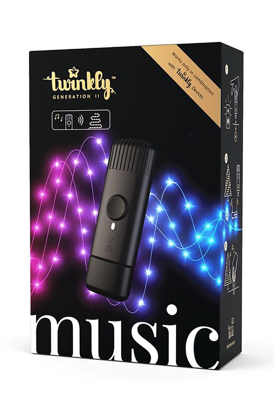 Twinkly audio USB kabel Music Dongle crna