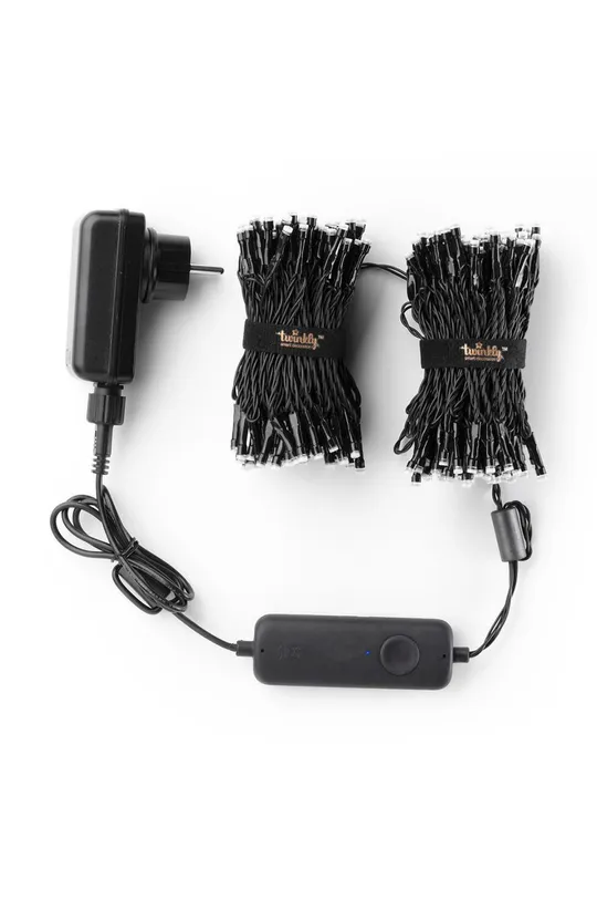 чорний Twinkly розумні ялинкові вогники Strings 250 LED RGB + W 20mb