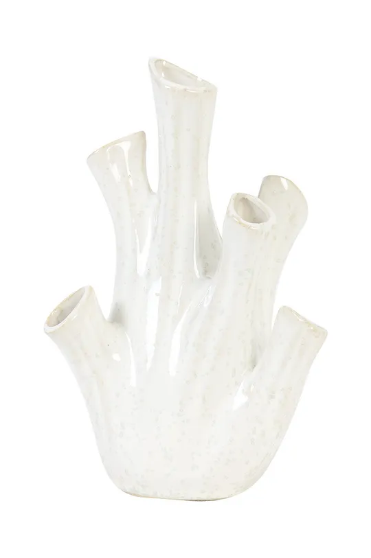 kremowy Light & Living wazon dekoracyjny Korali Unisex