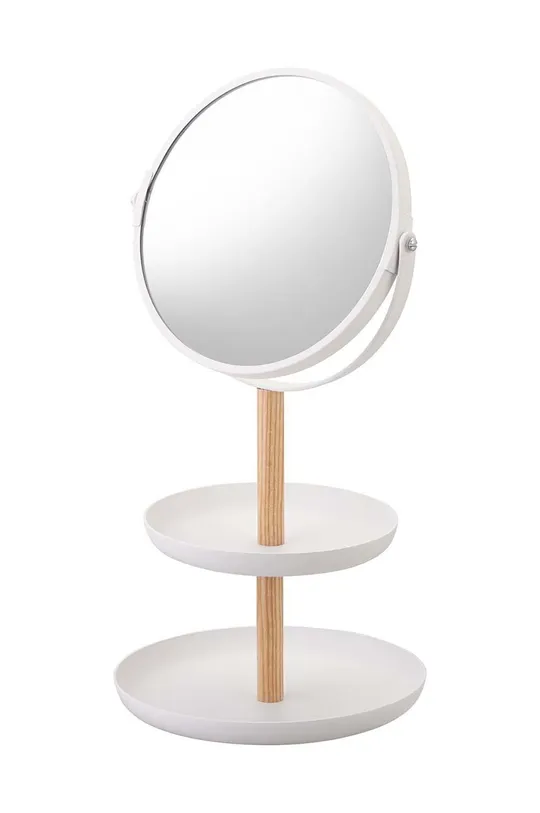 білий Органайзер для прикрас з дзеркалом Yamazaki Tosca Unisex