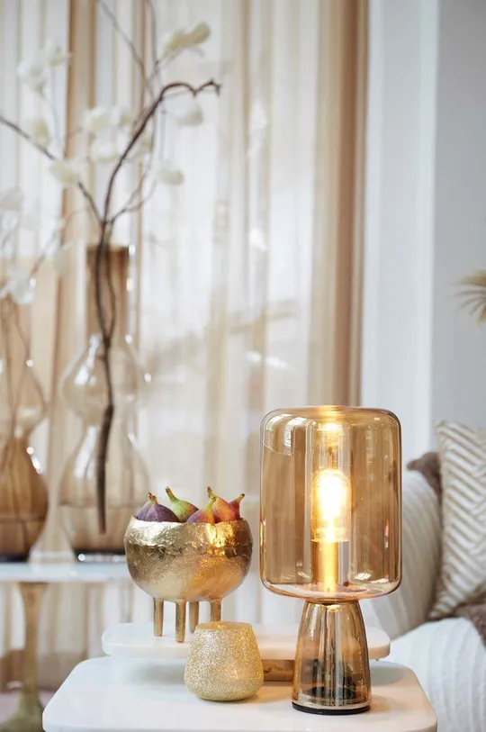 Light & Living dekor váza sárga