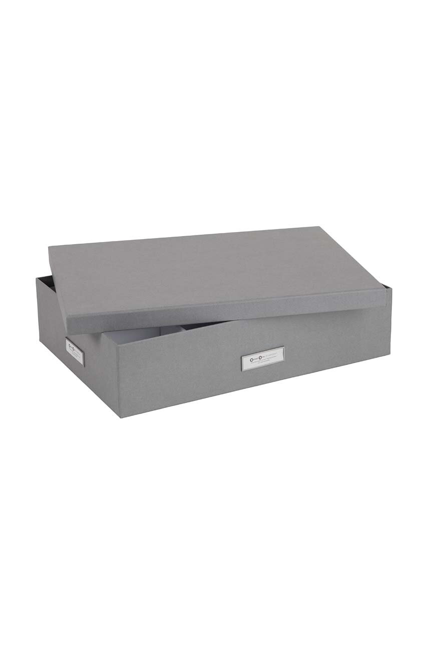 Bigso Box Of Sweden Organizer Cassetti 6 Scomparti – Divisore In Poliestere E Cartone, 16,5x29x11 Cm, Grigio, Per Biancheria E Piccoli Oggetti