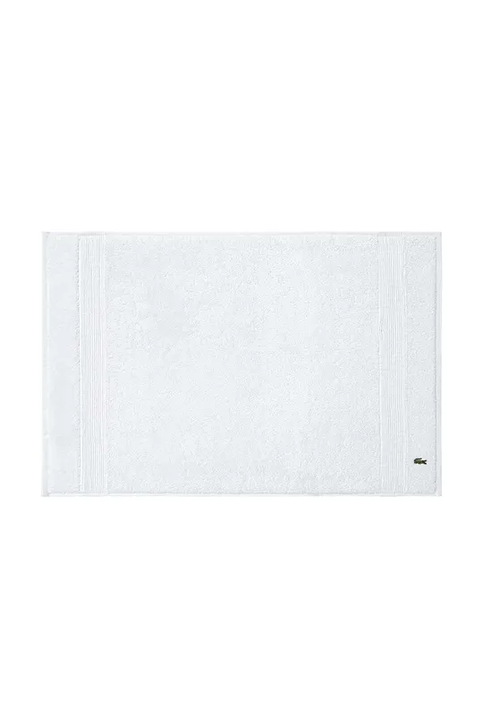 biały Lacoste ręcznik podłogowy Unisex