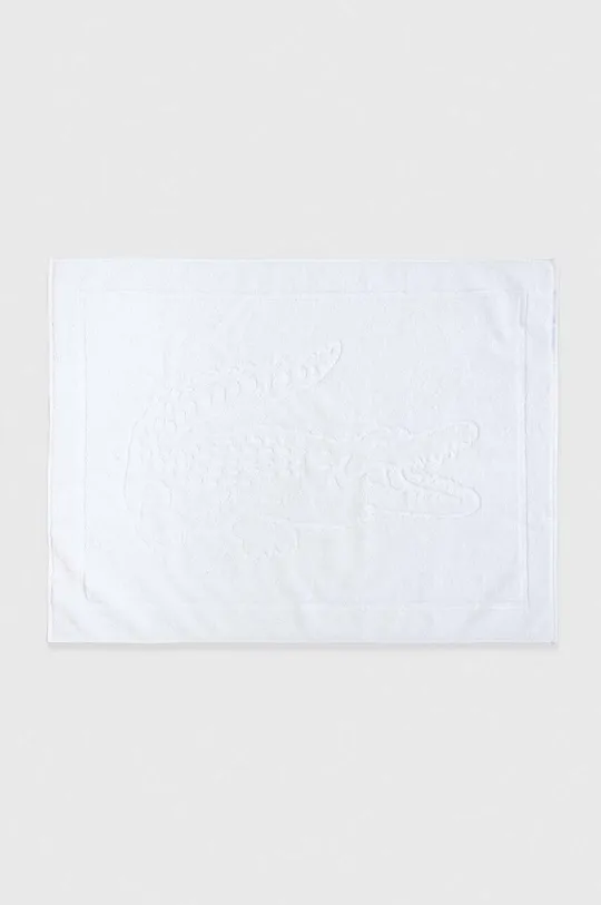 белый Напольное полотенце Lacoste Blanc Bath Unisex