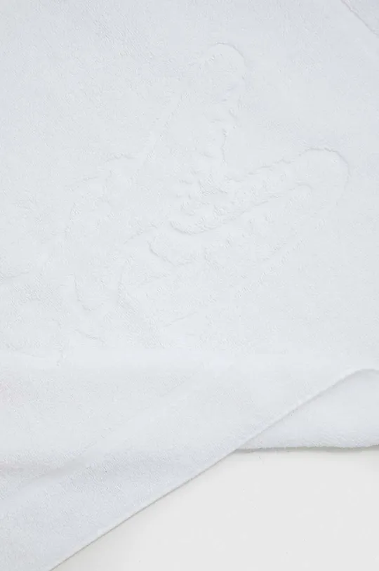 Brisača za tla Lacoste Blanc Bath bela