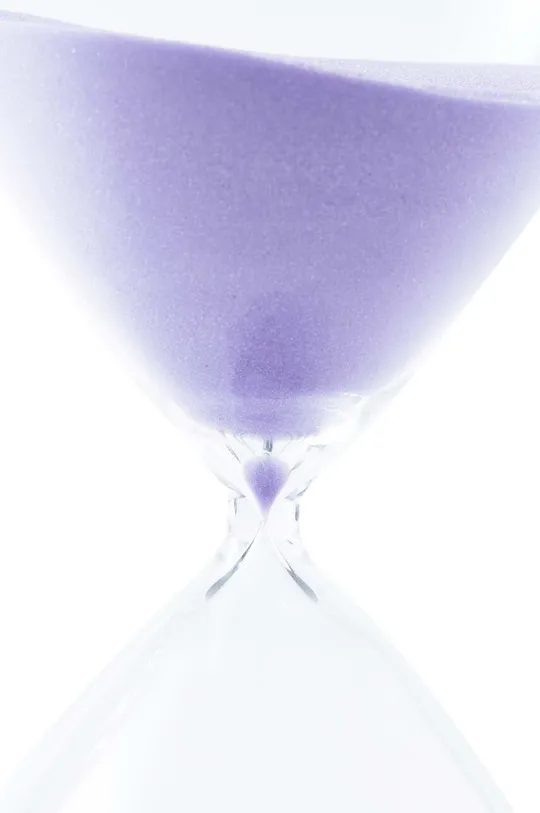 Пісочний годинник Pols Potten XXS фіолетовий