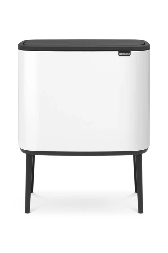 λευκό Κάδος σκουπιδιών Brabantia Bo Touch, 11 + 23 L Unisex