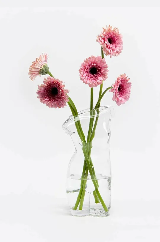 Dekoratívna váza DOIY Body priesvitná