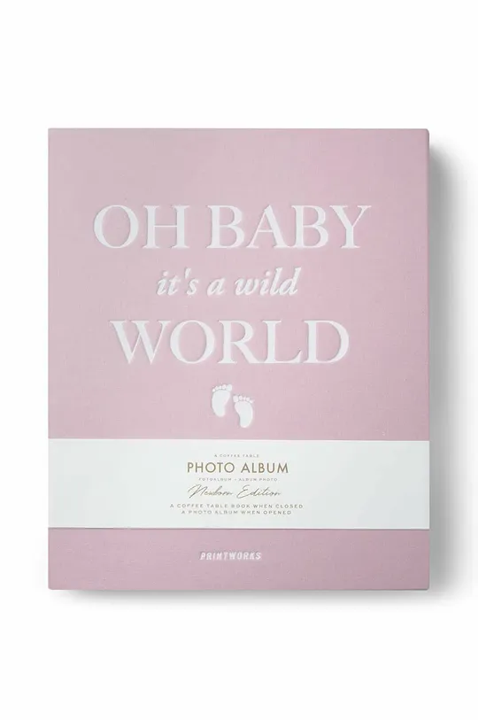 többszínű Printworks fényképalbum Baby Its a Wild World Uniszex