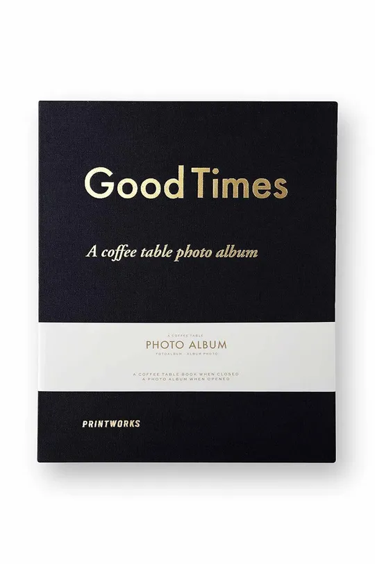 viacfarebná Fotoalbum Printworks Good Times Black Unisex