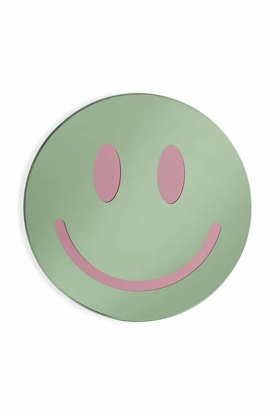 różowy &k amsterdam lustro ścienne Smile Pink ⌀ 30 cm Unisex