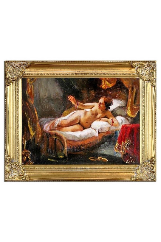 πολύχρωμο Ελαιογραφία σε κορνίζα Rembrandt, Danae Unisex