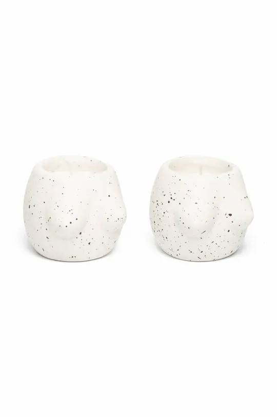 Helio Ferretti zestaw świeczników 2-pack biały