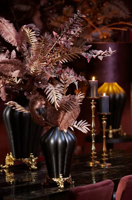brązowy Light & Living wazon dekoracyjny