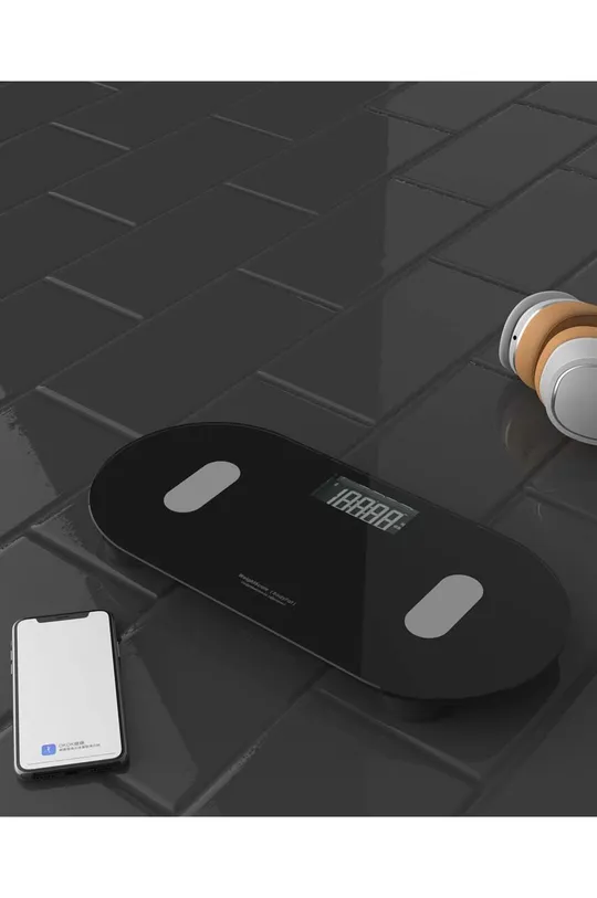 Ζυγαριά μπάνιου Allocacoc WeightScale Smart  Ύαλος, Πλαστική ύλη