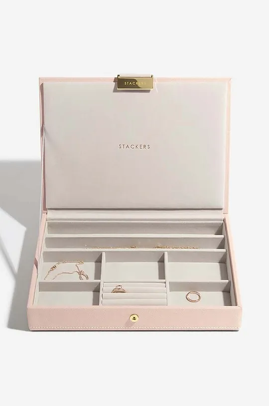 Stackers szkatułka na biżuterię różowy