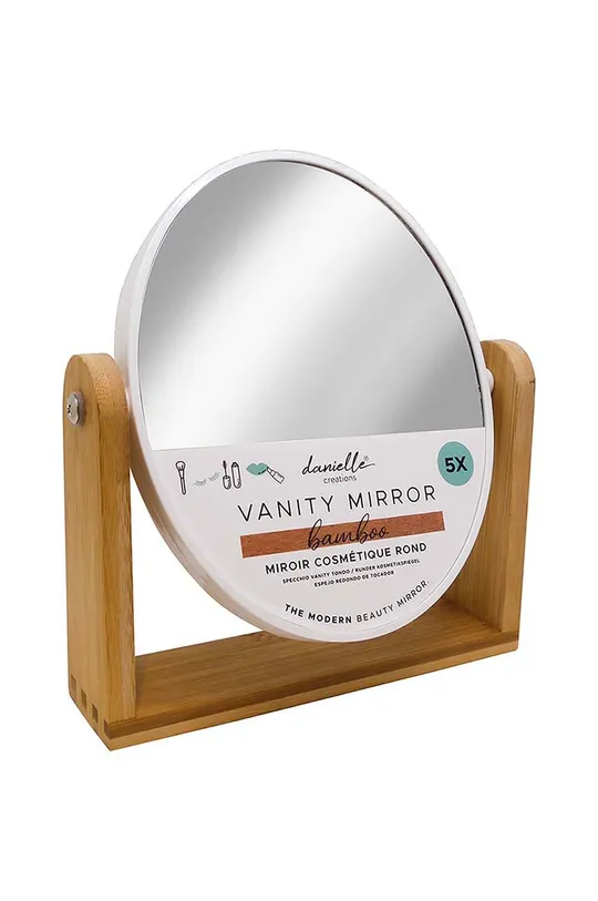 többszínű Danielle Beauty kozmetikai tükör Bamboo Vanity Uniszex