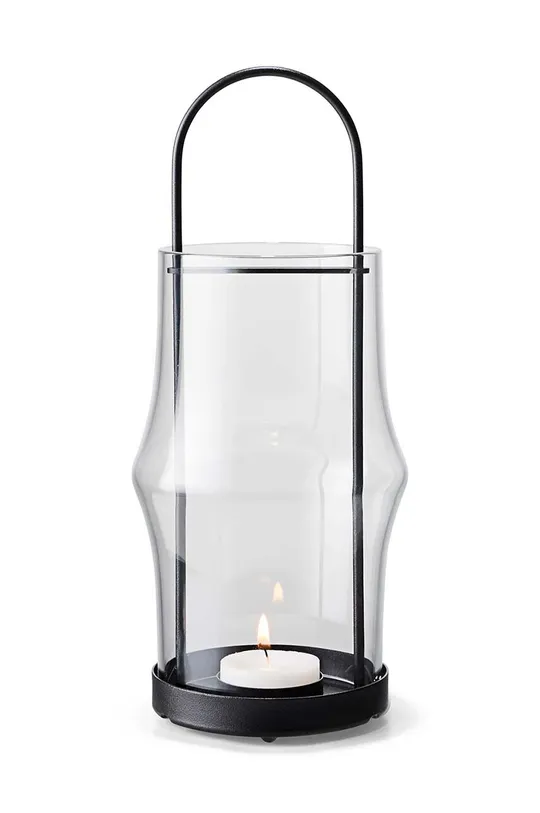 Holmegaard lámpás ARC  acél, boroszilikát üveg