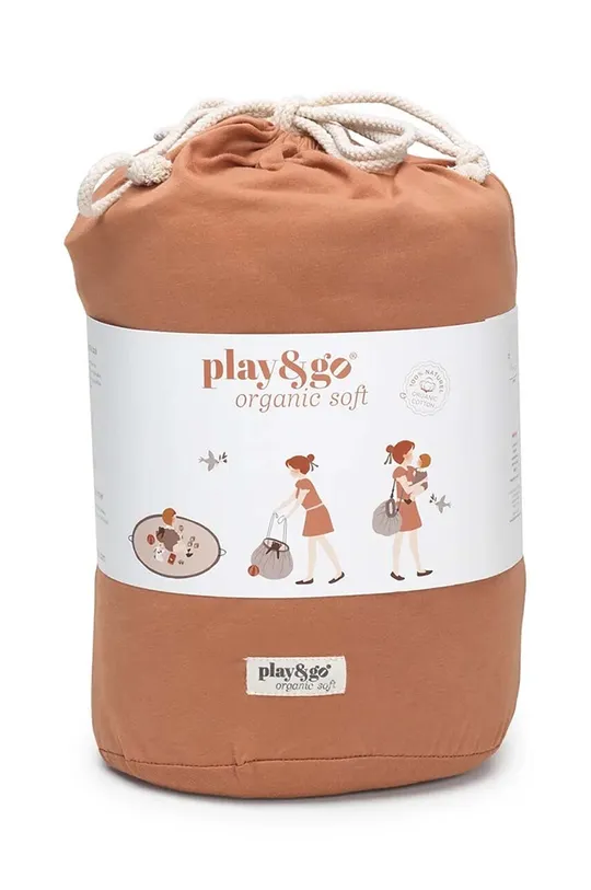 Podložka a taška na hračky Play & Go 2w1 Soft Organic  1. látka: 100 % Organická bavlna 2. látka: 100 % Polyester
