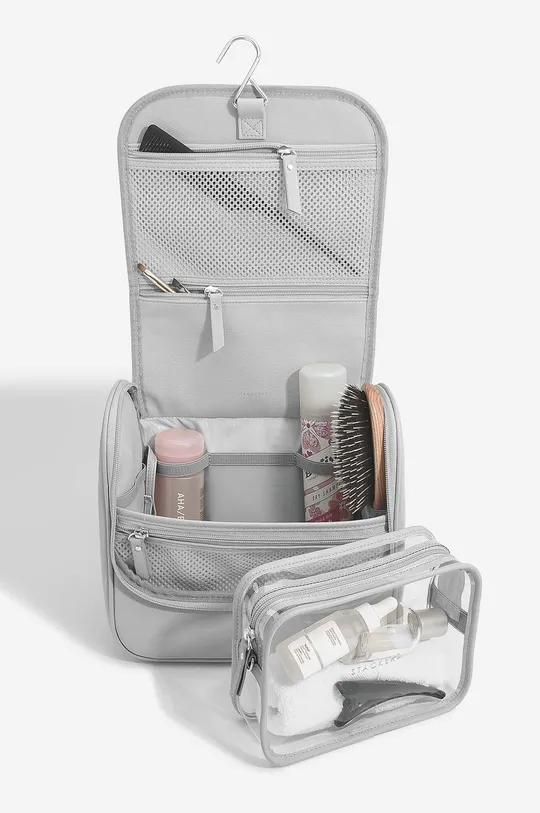 grigio Stackers pochette (beauty case) da viaggio Unisex