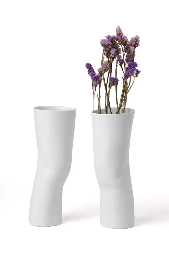 Dekoratívna váza Seletti 2-pak biela