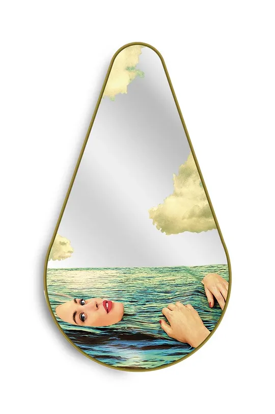viacfarebná Nástenné zrkadlo Seletti Pear Sea Girl Unisex