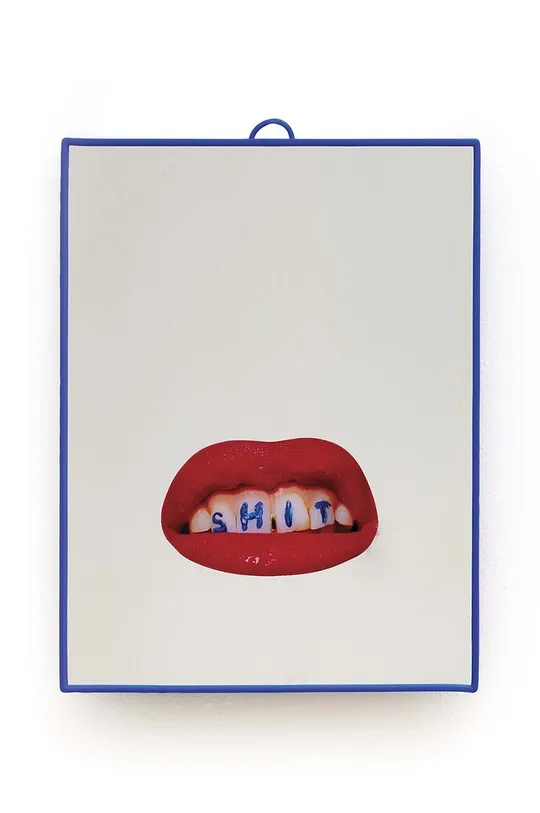 multicolor Seletti lustro ścienne Small Shit 17,5 x 23 cm Unisex