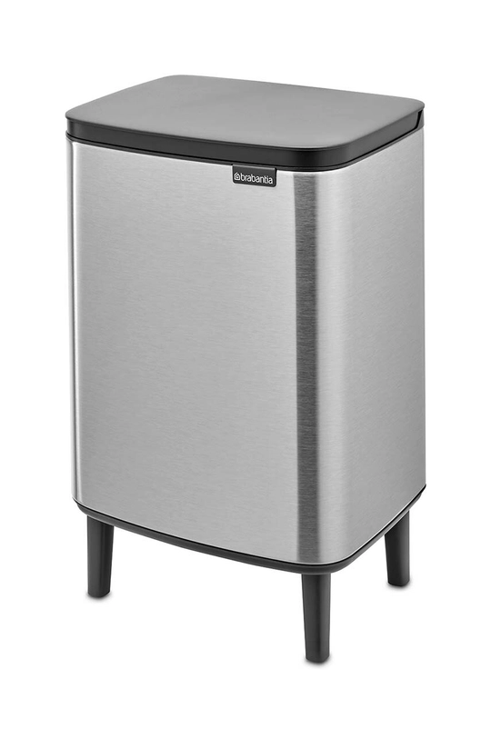 Brabantia cestino dei rifiuti Bo Bin Hi 12 L Acciaio inossidabile