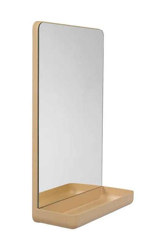 béžová Nástenné zrkadlo Design Letters Mirror & More Unisex