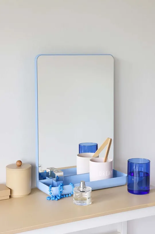Nástenné zrkadlo Design Letters Mirror & More Oceľ, Sklo