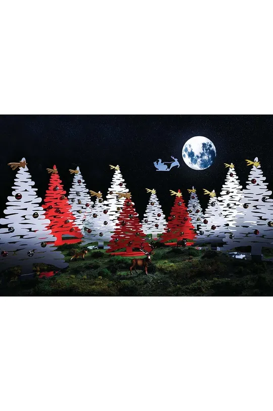 Χριστουγεννιάτικη διακόσμηση Alessi Bark for Christmas γκρί