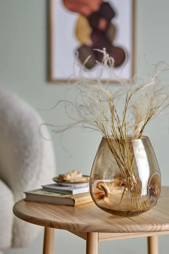 Bloomingville dekor váza Ifza üveg