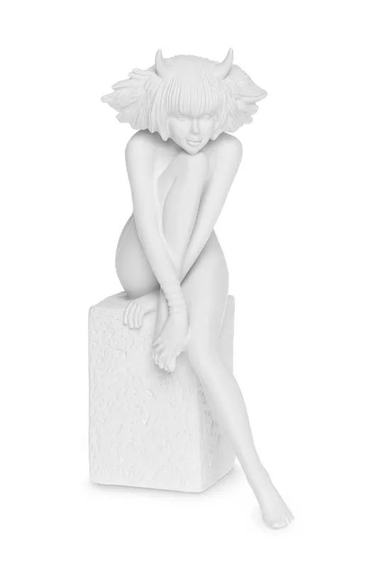biały Christel figurka dekoracyjna 23 cm Byk Unisex