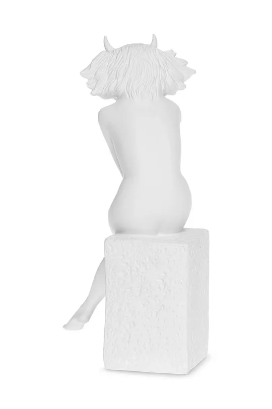 Christel dekoratív figura 23 cm Byk fehér
