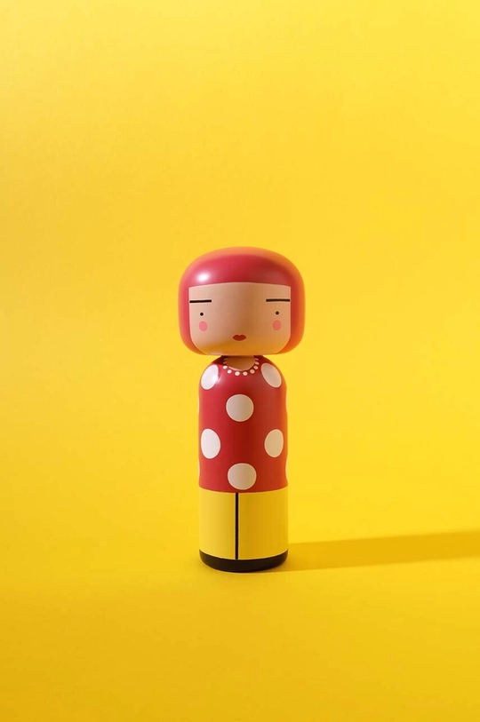 Lutkica Kokeshi Lucie Kaas Dot Alder Wood Superba Schima