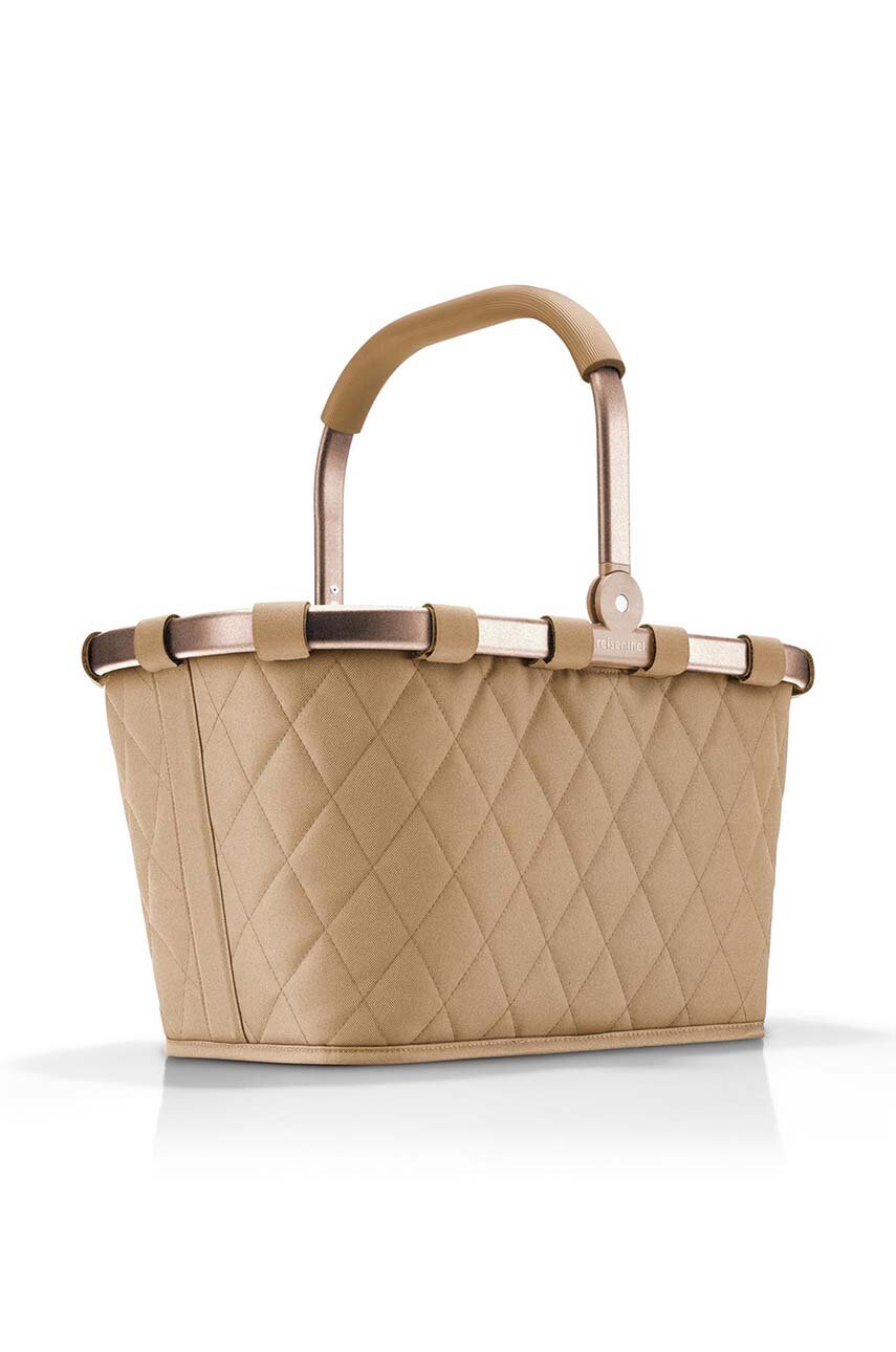 Einkaufskorb 22 Liter CARRYBAG FRAME LEO MACCHIATO Braun - Beige