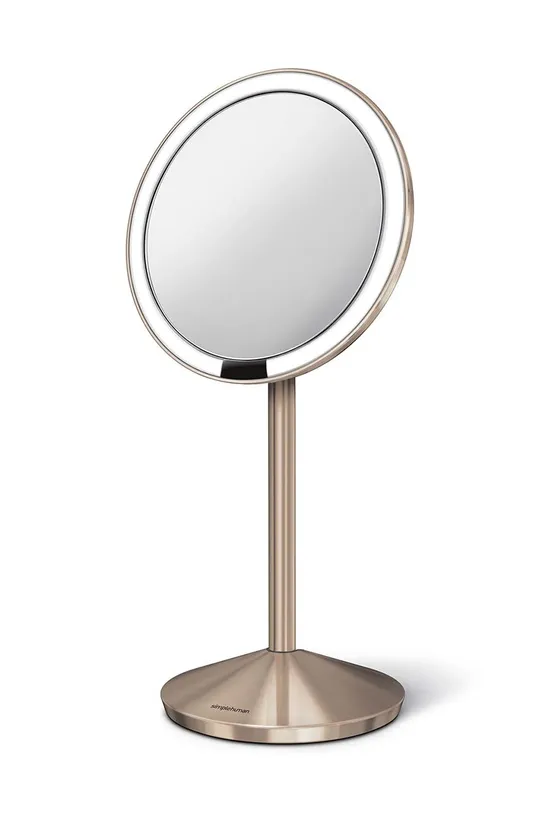 Καθρέφτης με φωτισμό led Simplehuman Sensor Mirror Fold μπεζ