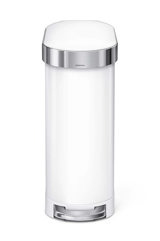 Odpadkový kôš Simplehuman 45 l biela