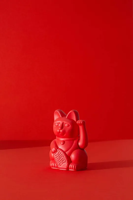 Dekoracija Donkey Lucky Cat Mini rdeča
