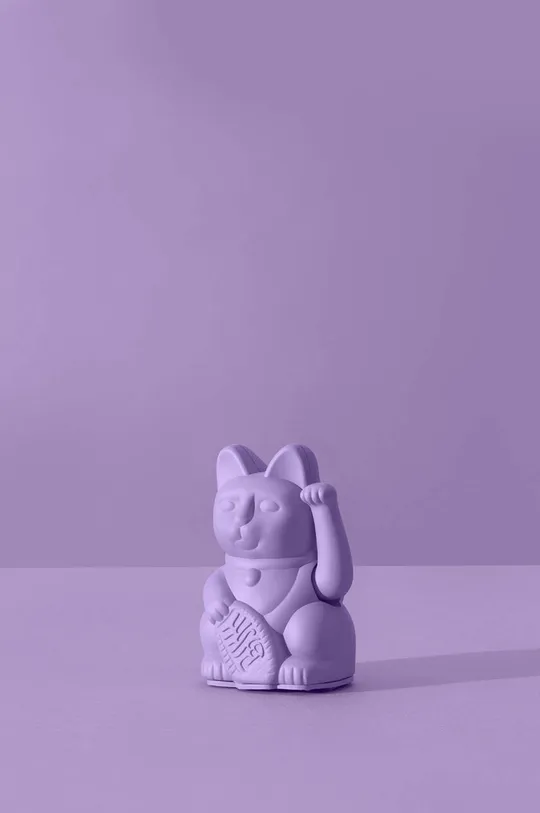 Dekoracija Donkey Lucky Cat Mini vijolična