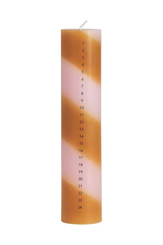 viacfarebná Ozdobná sviečka OYOY Christmas Calendar Candle Unisex