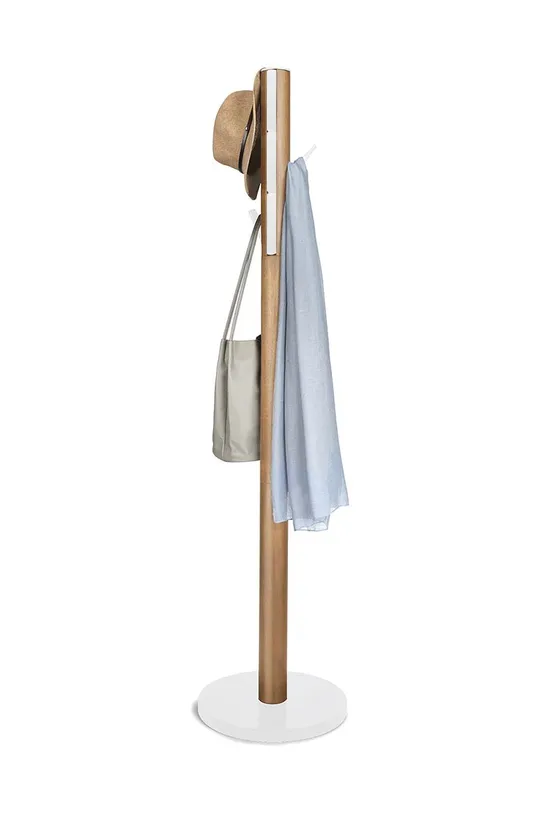 bela Obešalnik za vrhnja oblačila Umbra Flapper Coat Rack
