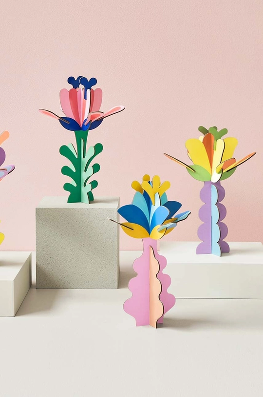 többszínű Octaevo diy szobor Flower Paper Sculpture 4