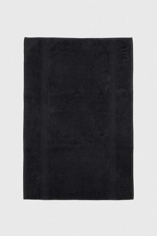 čierna Bavlnený uterák BOSS 60 x 90 cm Unisex