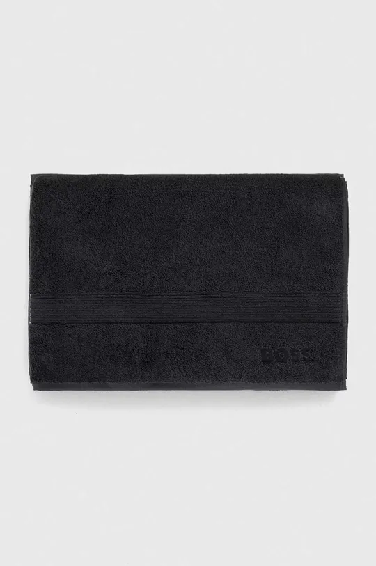 Βαμβακερή πετσέτα BOSS 60 x 90 cm μαύρο