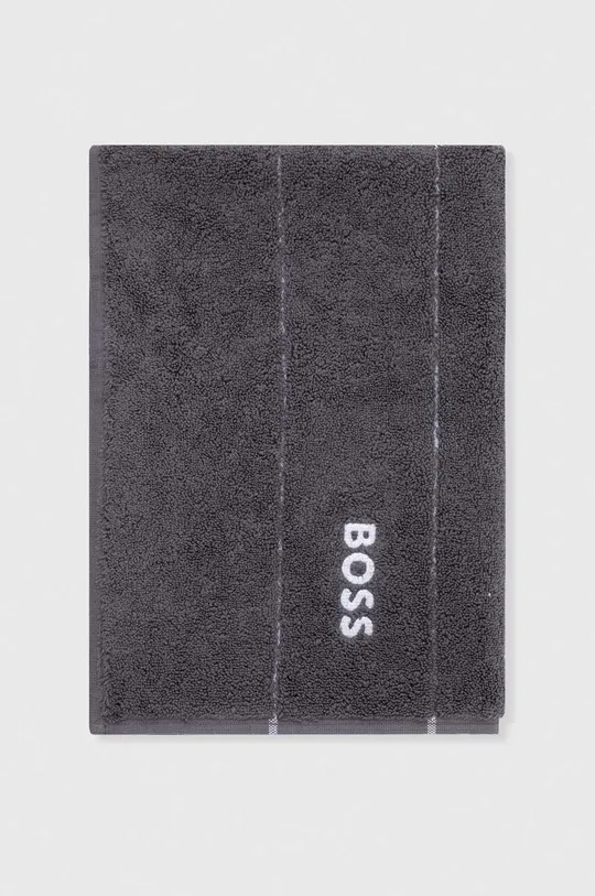 szary BOSS ręcznik bawełniany 50 x 70 cm Unisex